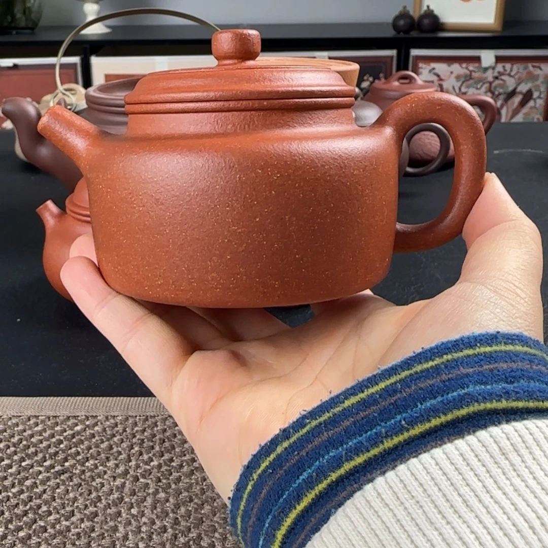 茶壶紫砂微瑕德钟