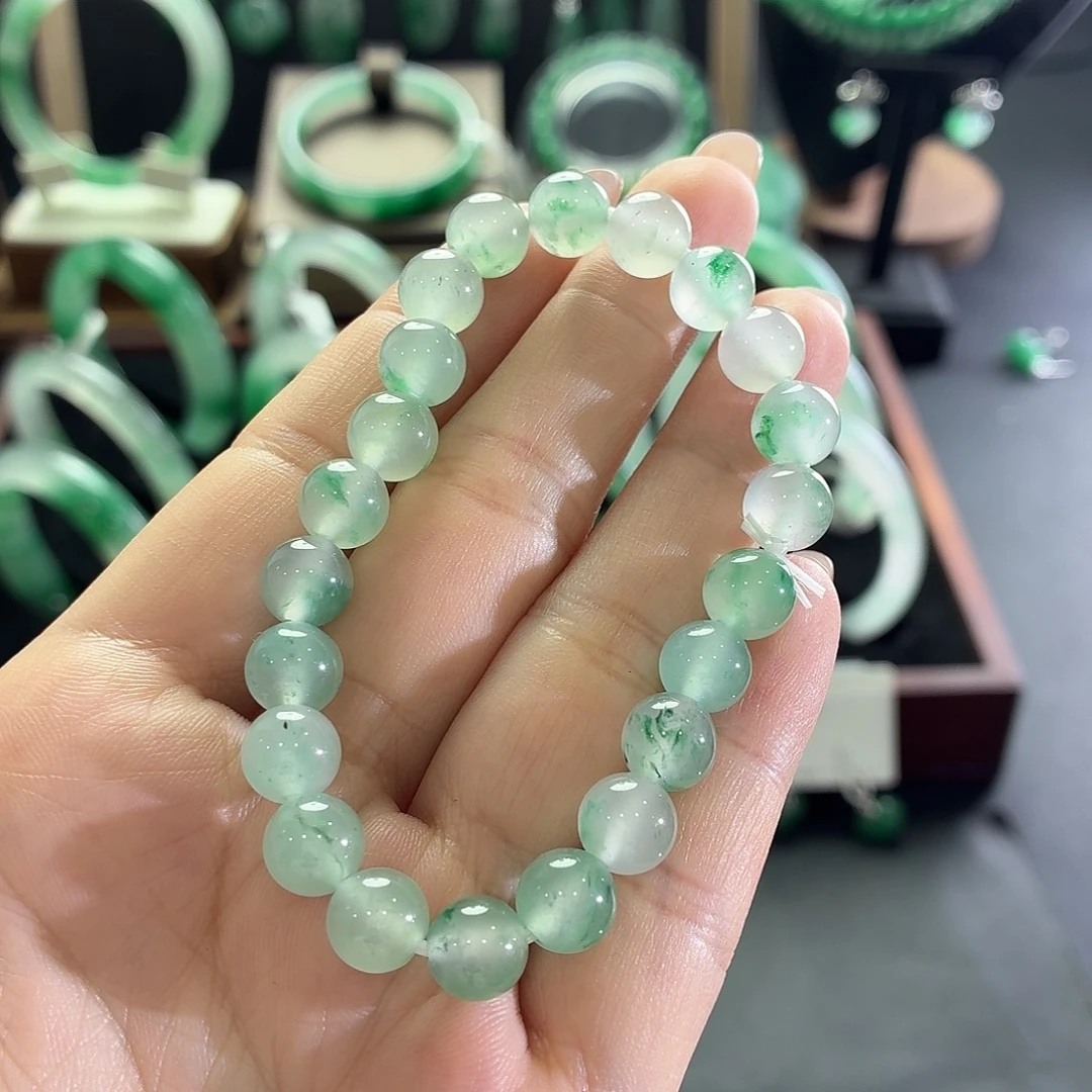 石英质玉未镶嵌手串卡8