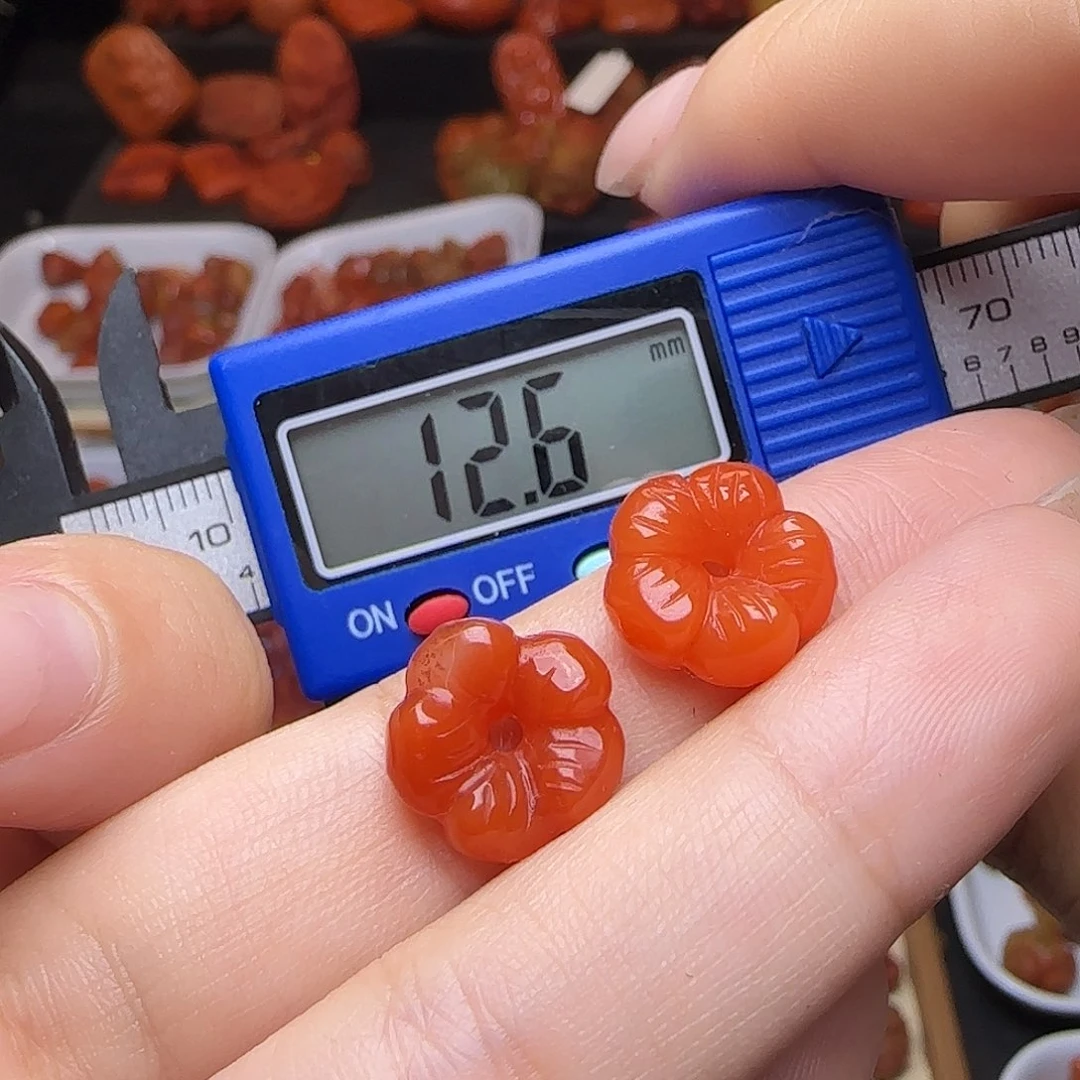 南红玛瑙未镶嵌吊坠(不含链)