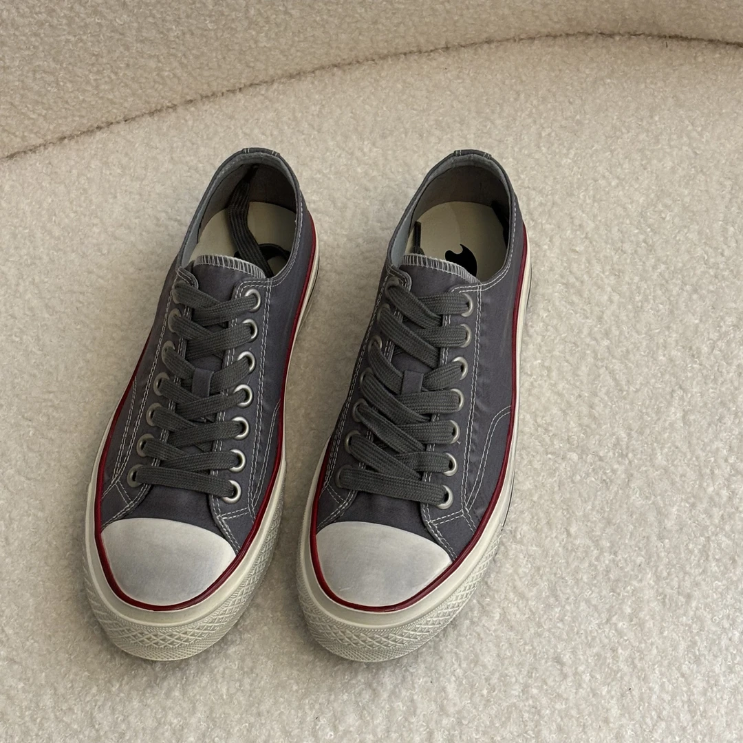 【塔鹿蕾】25年春夏新款低帮系带经典休闲平底百搭板鞋2410