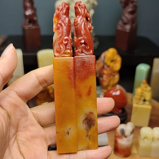 化***镜寿山石印章印章印章印章