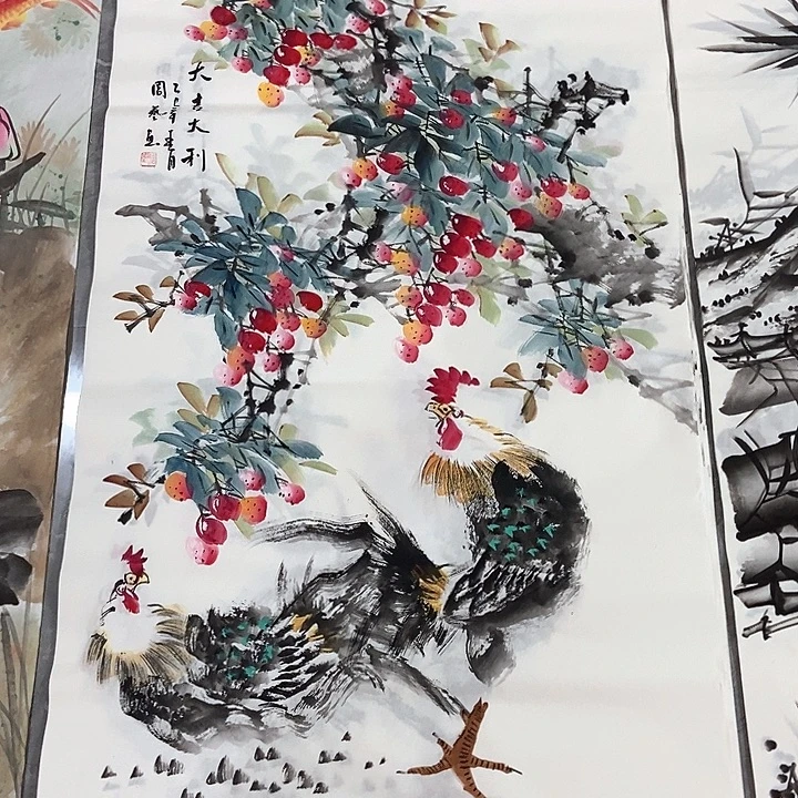 小周画廊的直播间