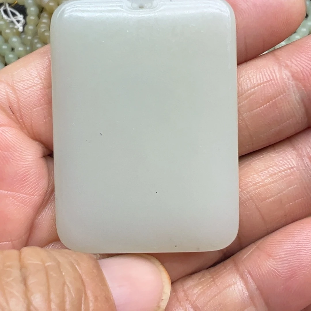 和田玉（糖玉）未镶嵌吊坠(不含链)