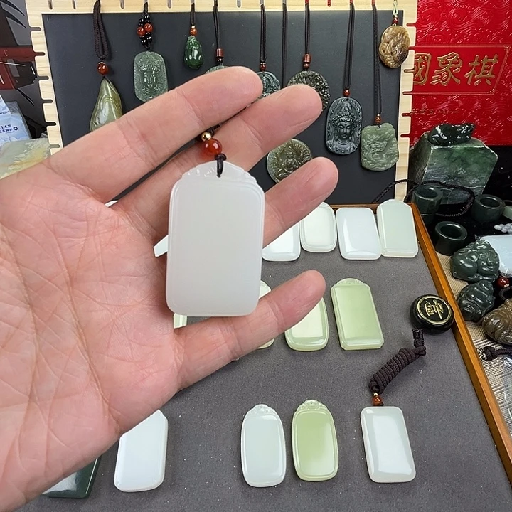 零***度玉白回型牌头无事牌