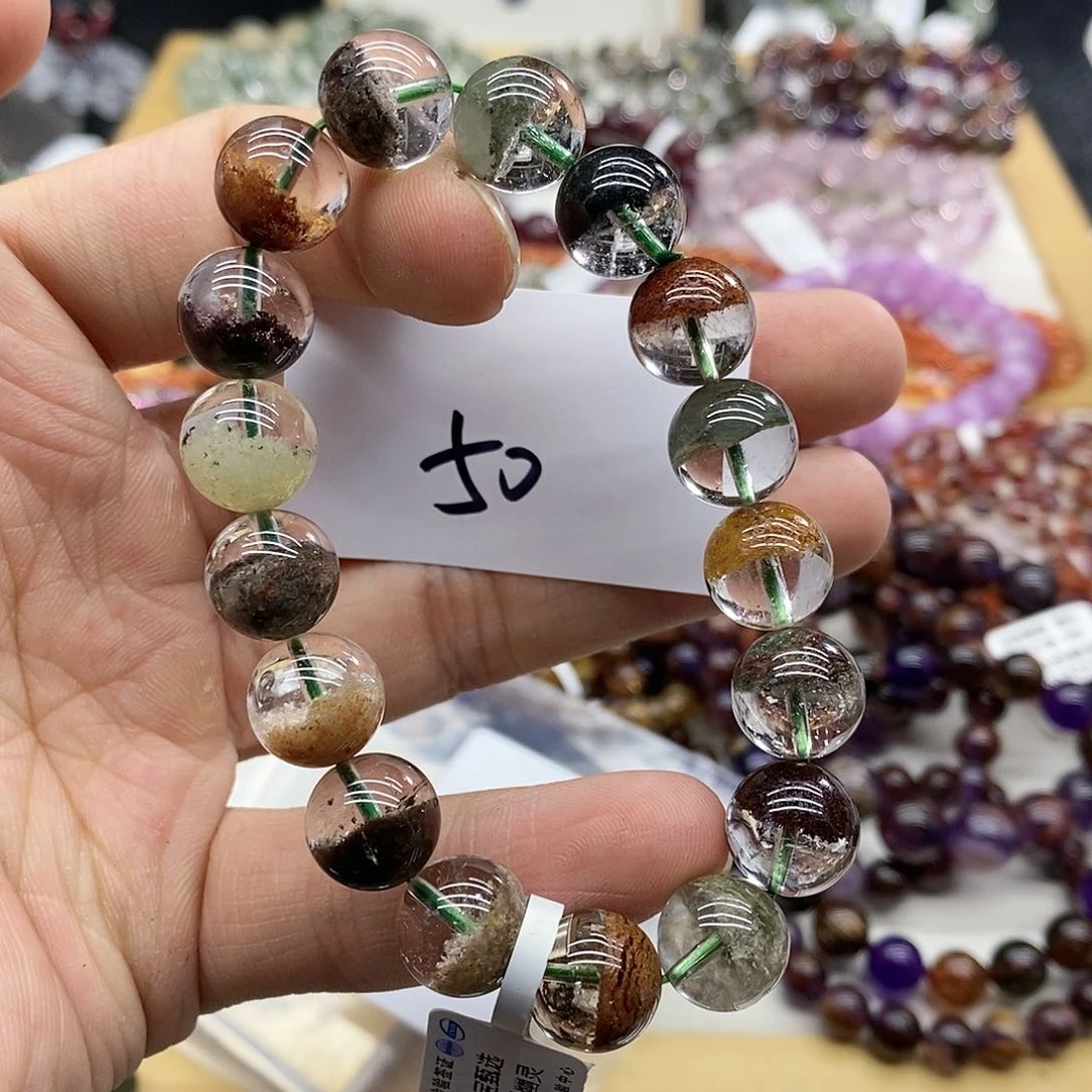 水晶手串未镶嵌天然