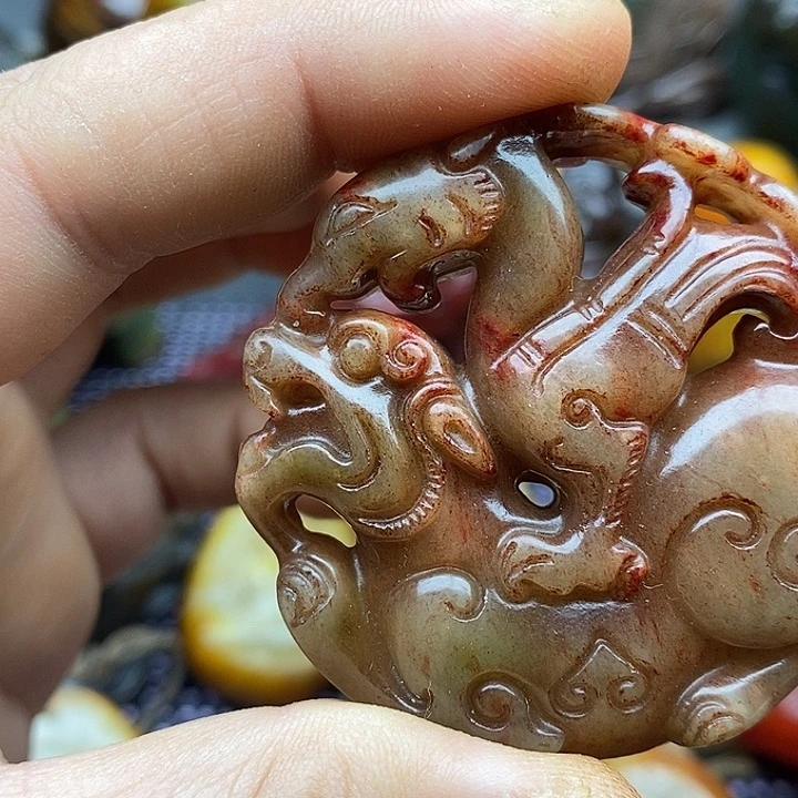 未镶嵌蛇纹石玉颈饰