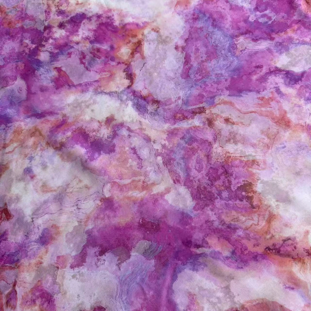 紫锦）精品木棉布料，柔软透气丝滑亲肤，连衣裙