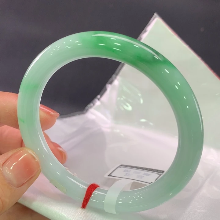 未镶嵌手镯翡翠圆条56-57