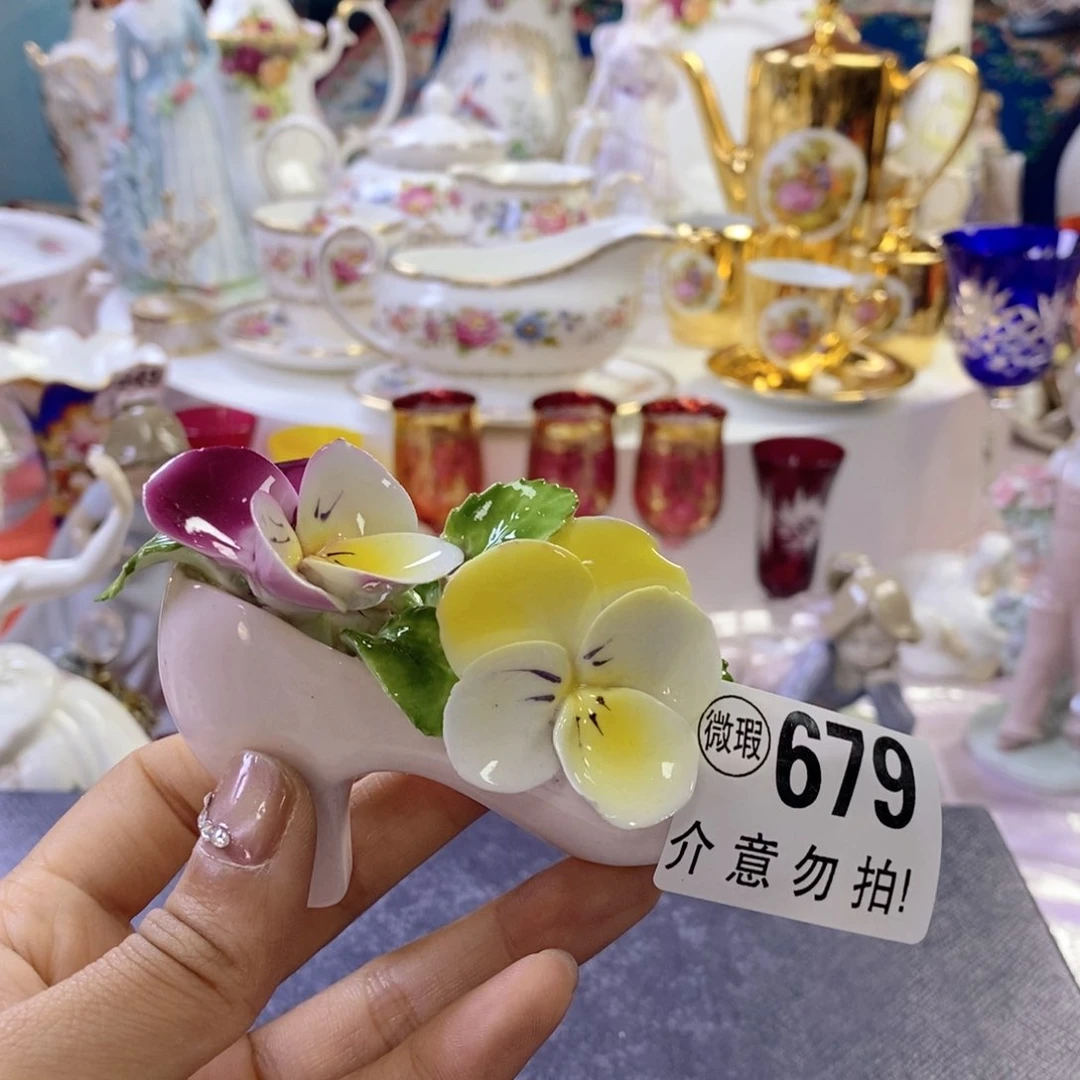 瓷器欧瓷咖啡杯水晶杯