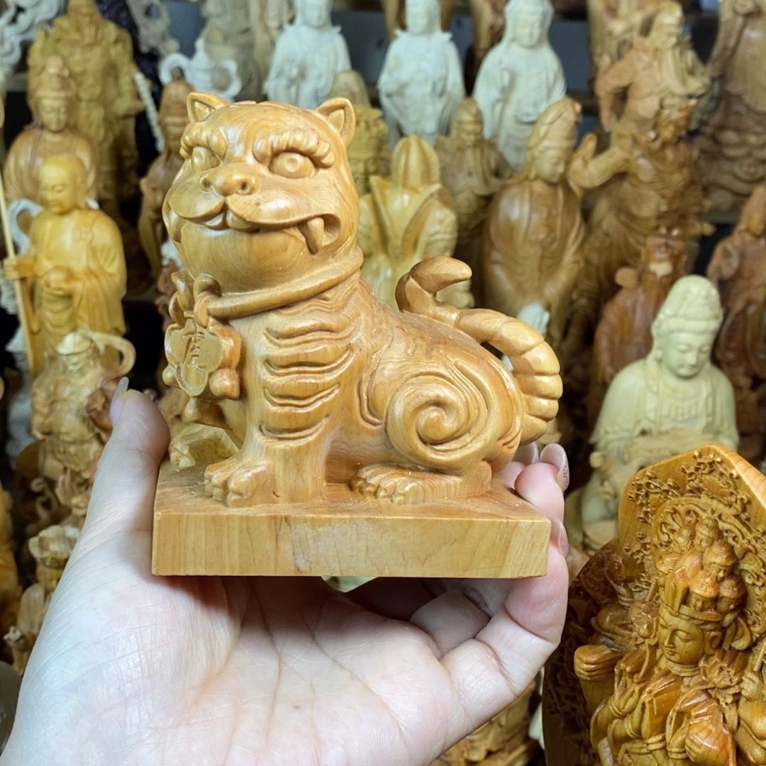 木崖柏10虎爷微瑕