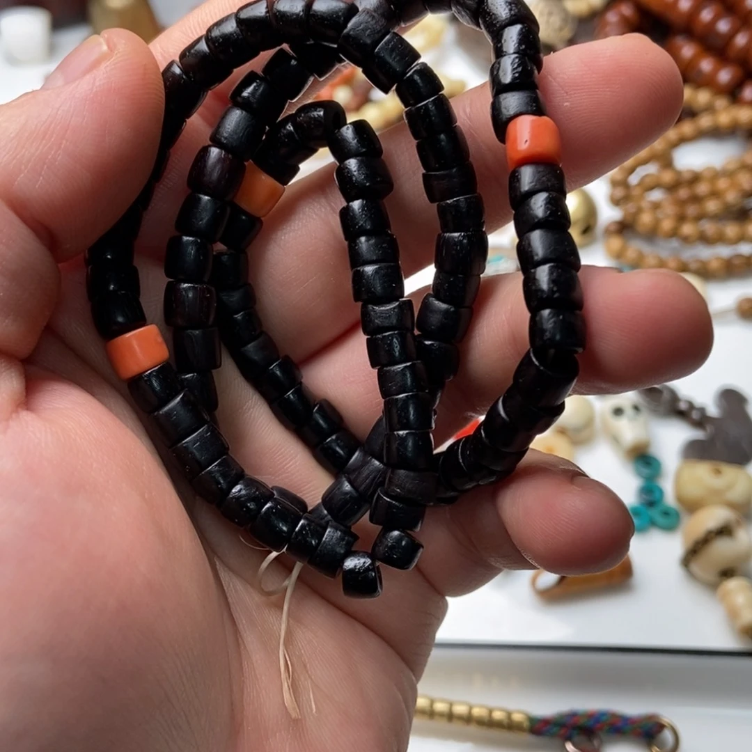 玻璃颈饰呵**！藏传精品小元素的话说