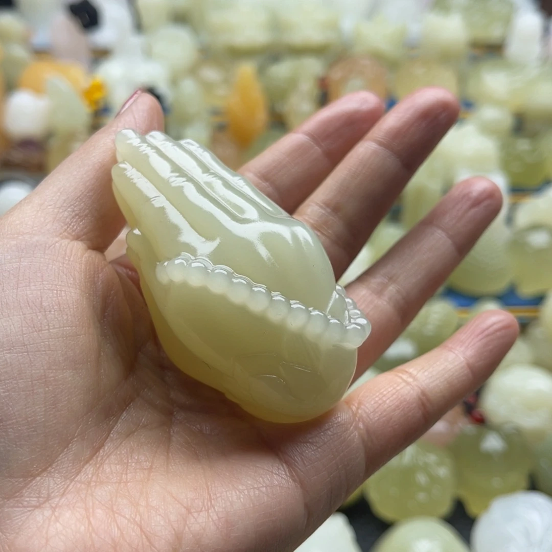玉天然桌面小摆件