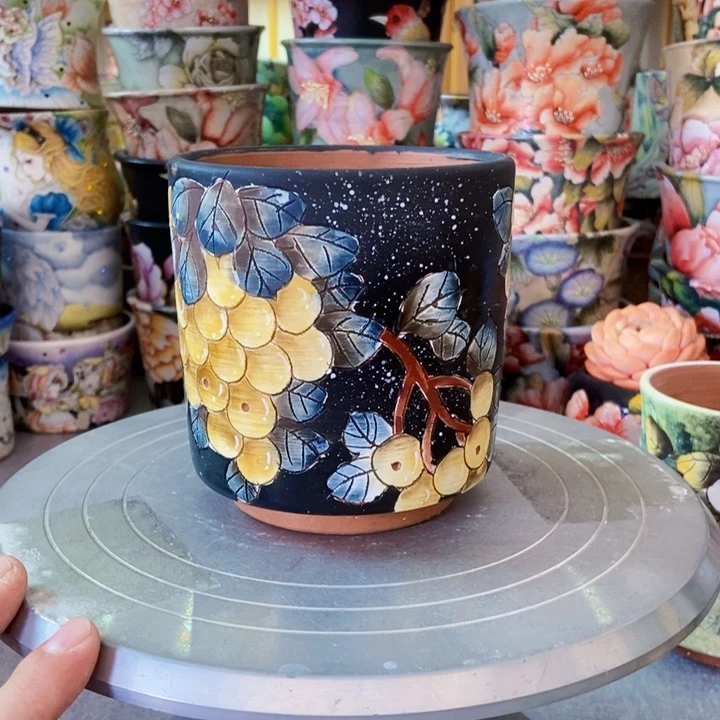 景德镇艺术手绘作品