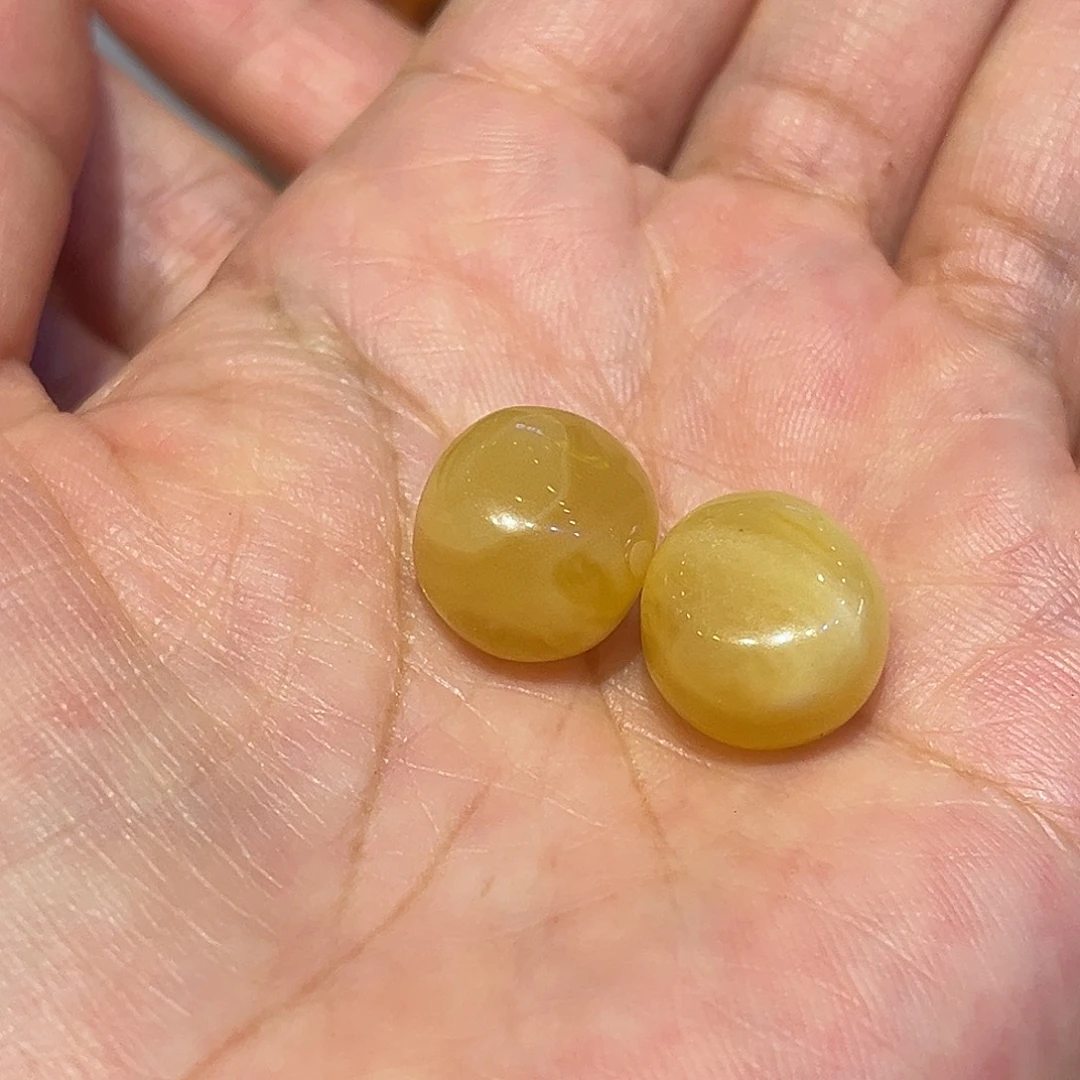 琥珀颈饰未镶嵌13+老型多样发其一