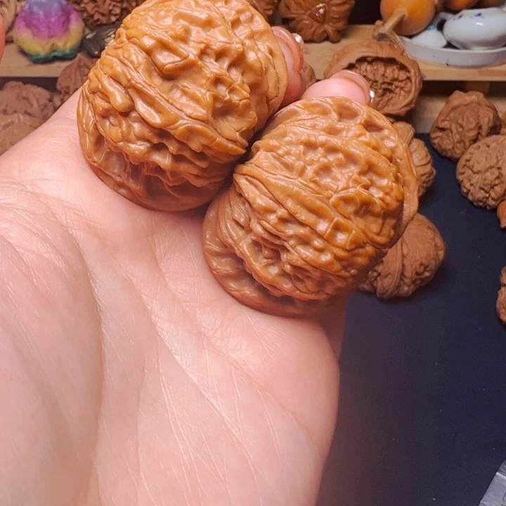 吊坠文玩核桃磨盘43