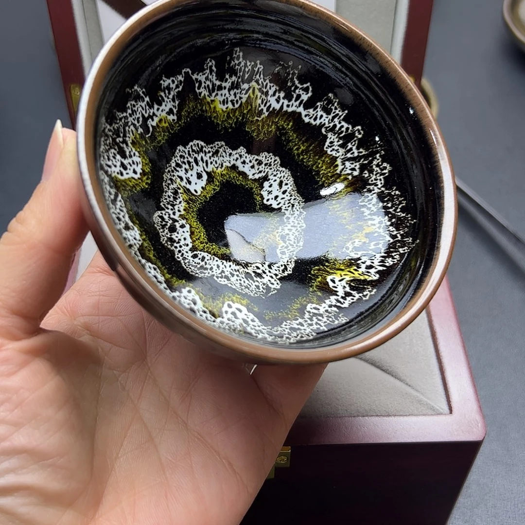 茶盏建窑建盏主人杯