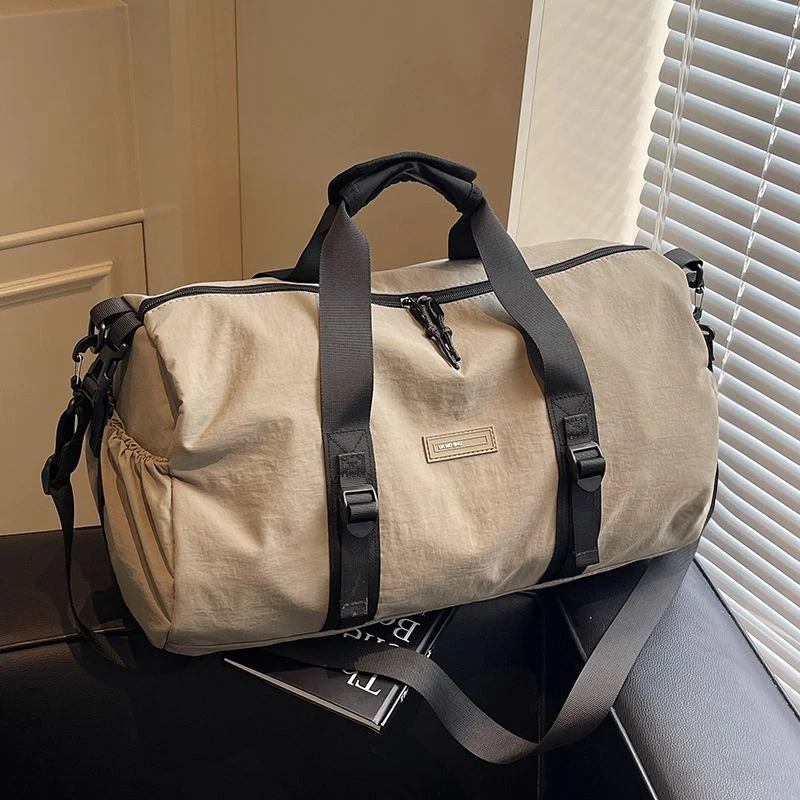 运动健身包女手提时尚大容量短途旅行包男轻便防水旅游收纳行李包
