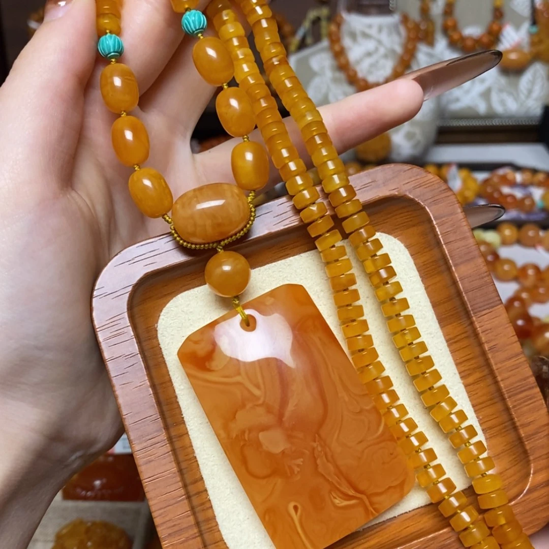 【闪购商品】手链蜜蜡未镶嵌项链