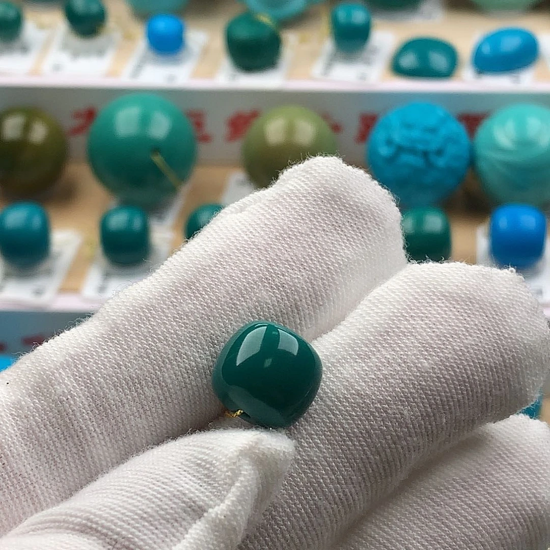 绿松石未镶嵌配饰10.7-9.7