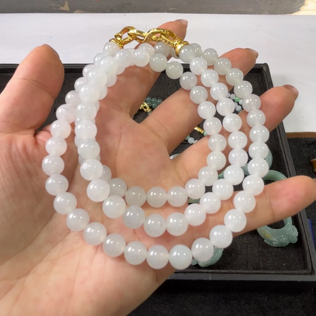 定制翡翠未镶嵌7.8