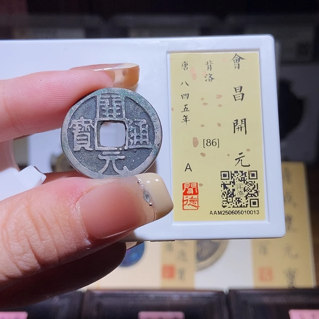 铜永通文化 唐 会昌开元洛0013L