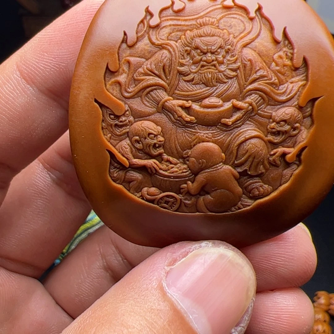 猴头核桃吊坠喔卡罗拉