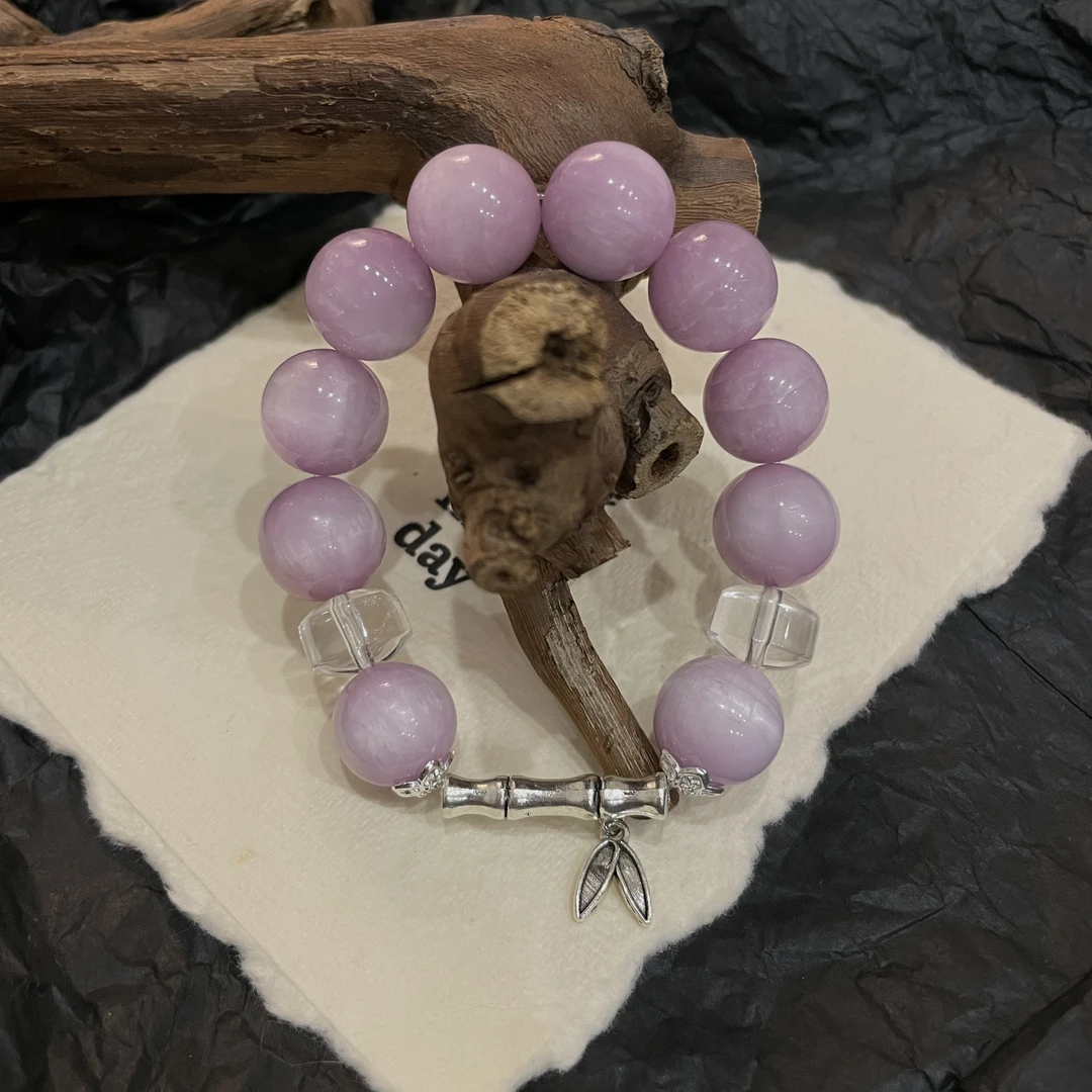 【节节高升】+14mm紫锂辉原创设计天然水晶多样性TY270