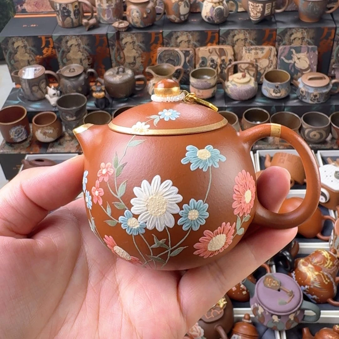 茶壶紫砂150cc原矿精工半手