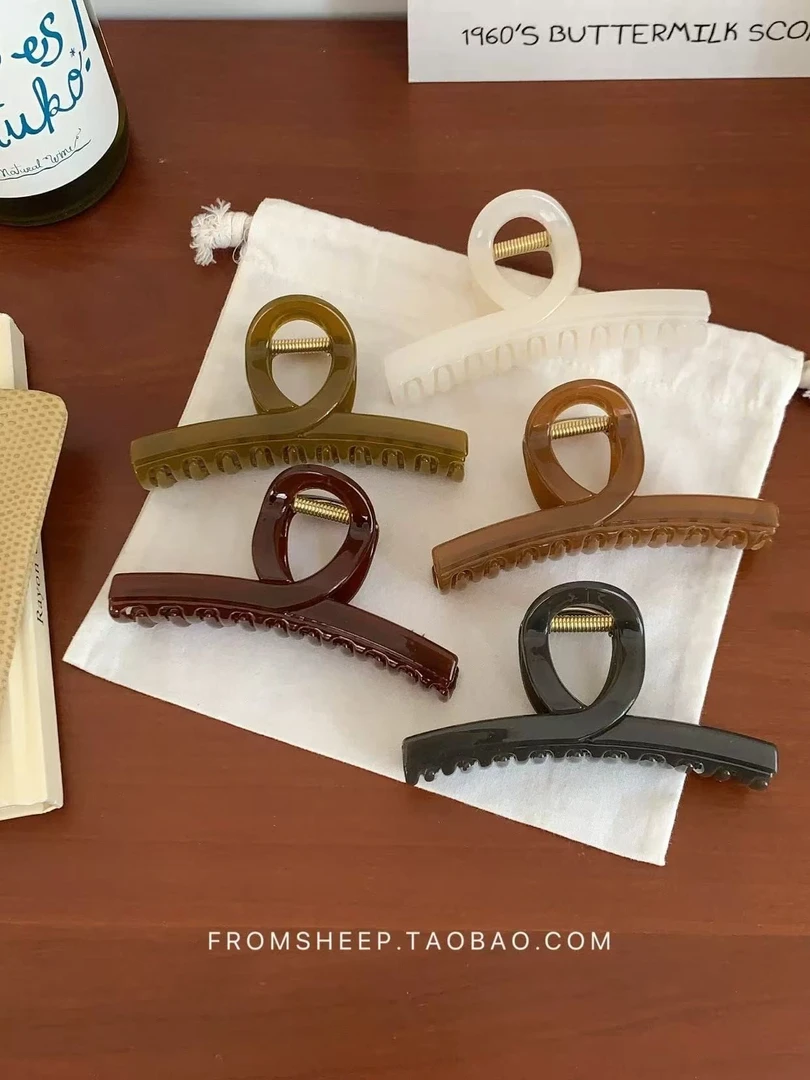 气质简约优雅百搭一字发夹