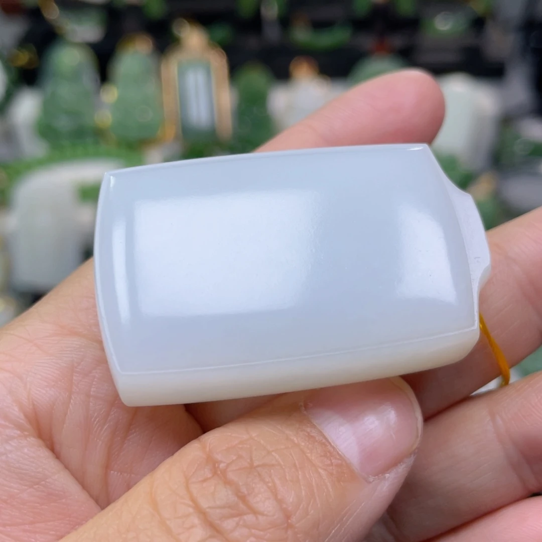 和田玉（白玉）未镶嵌吊坠(不含链)