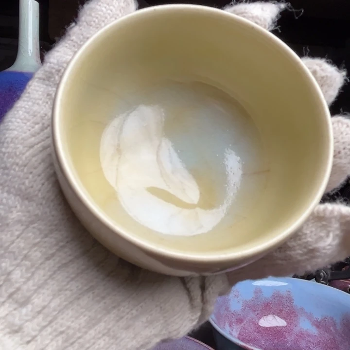 骑****界牛家钧窑牛自恒老师钧瓷杯