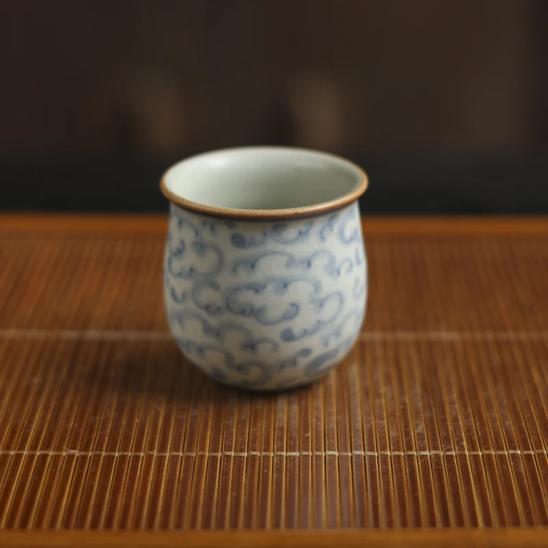 斋居 祥云束口杯满容-50ml（PMB-23-1）