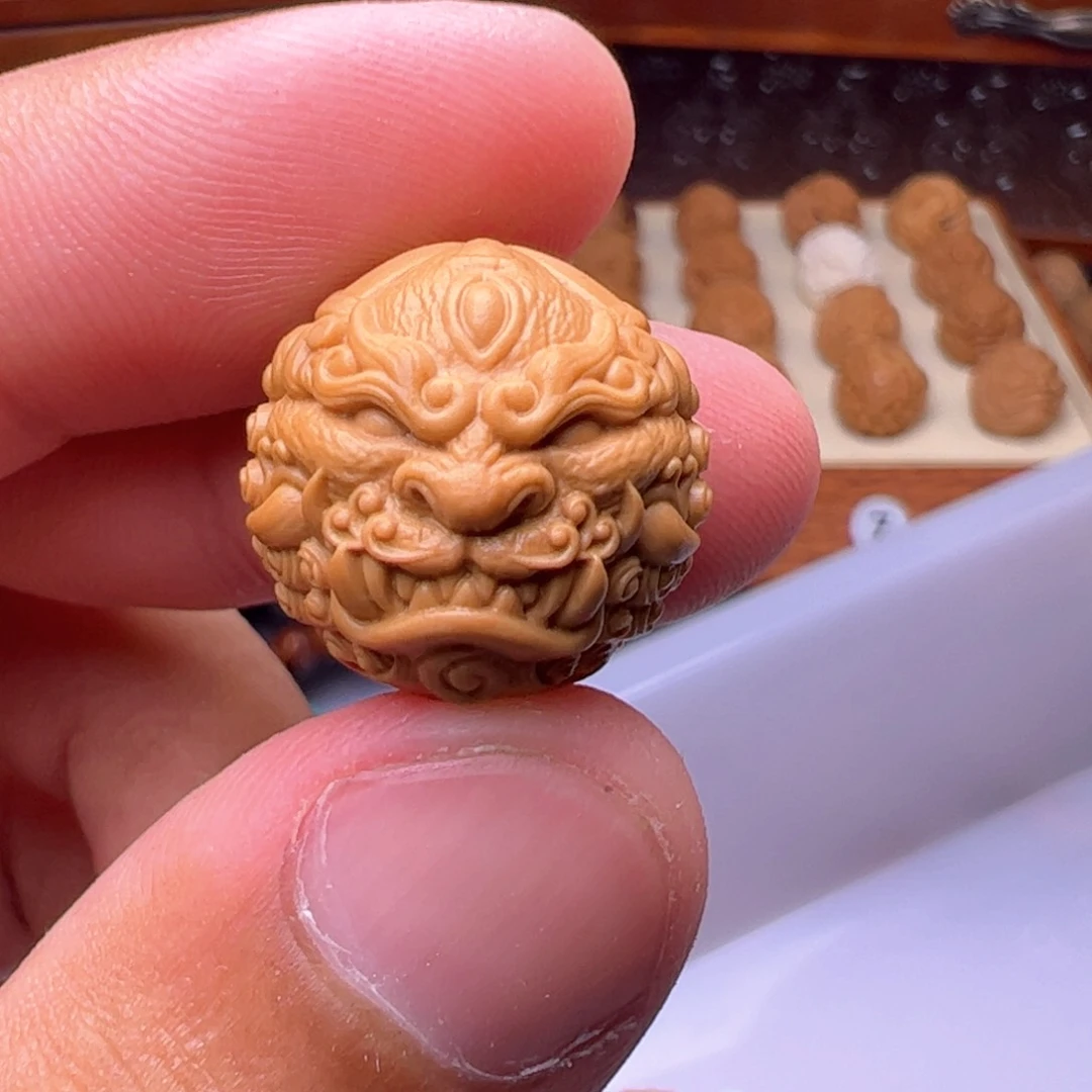 猴头核桃吊坠精工唐诗18