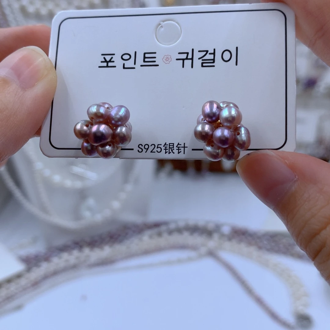 颈饰合金淡水珍珠