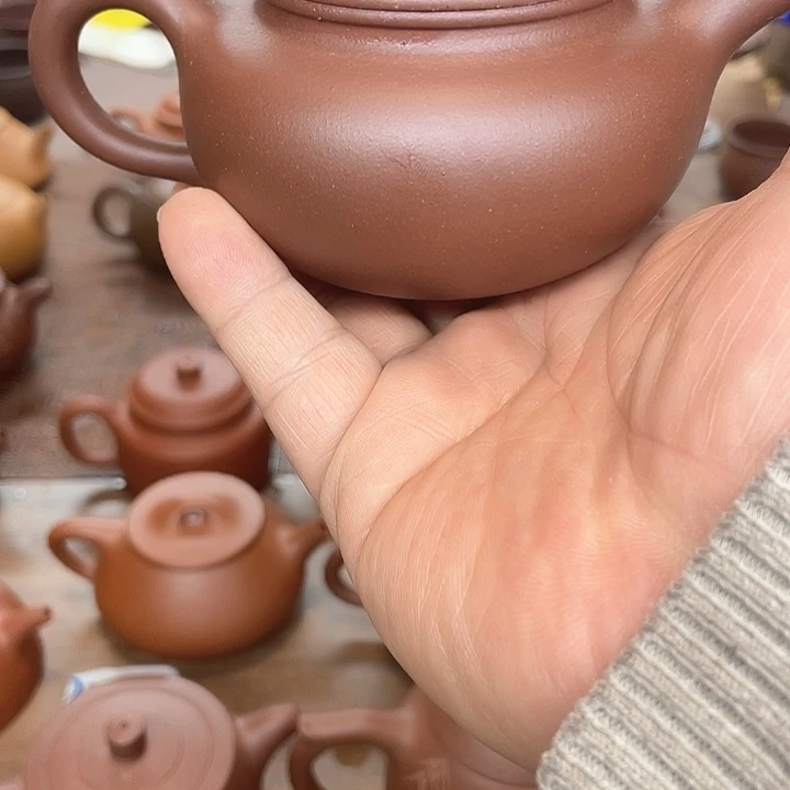 紫砂茶壶善**生原矿底槽清仿古