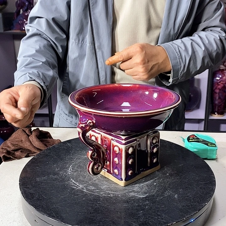瓷片中国神垕精品钧瓷