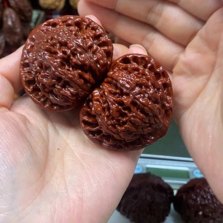 文玩核桃吊坠官帽