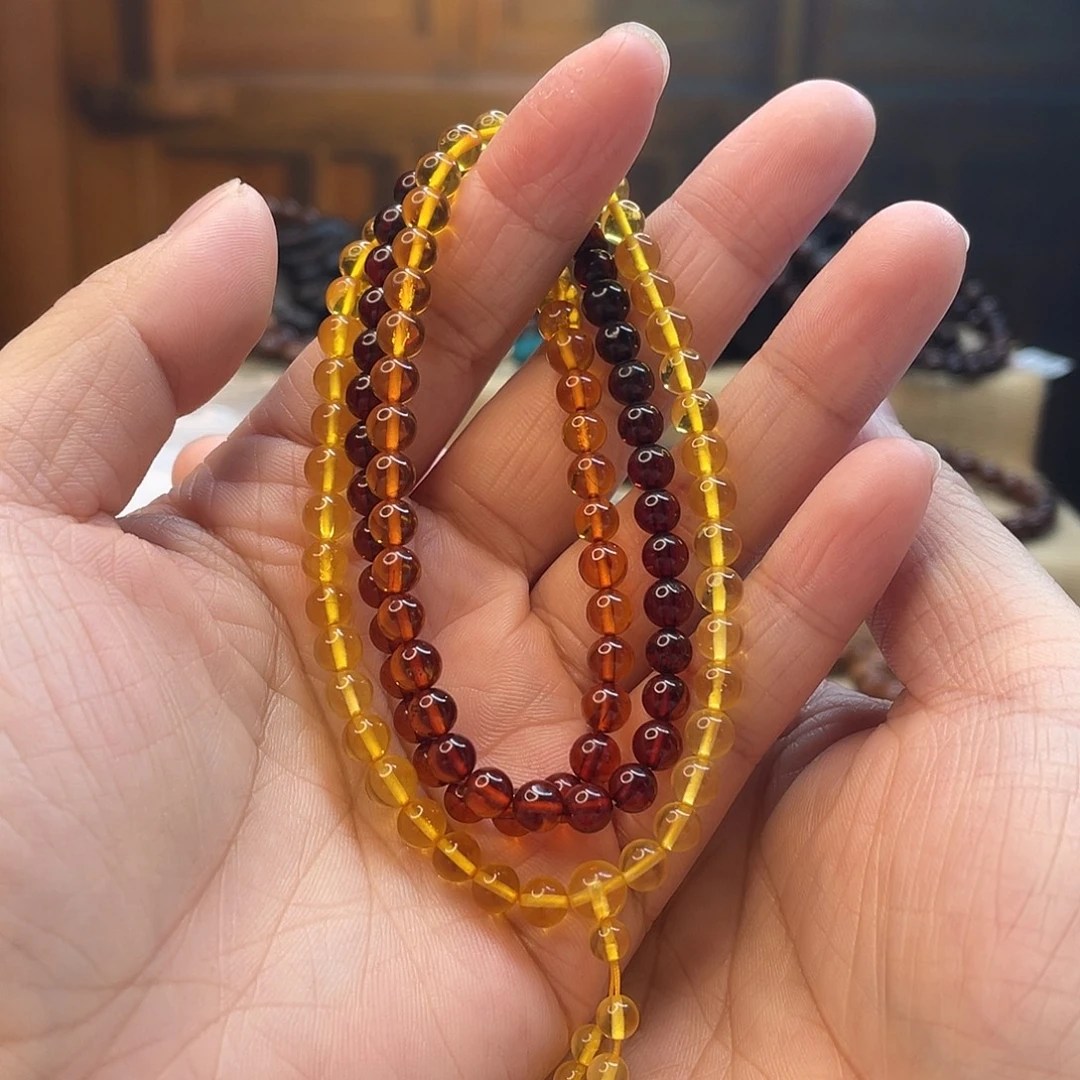 库克吊坠66珀珀脖挂手串