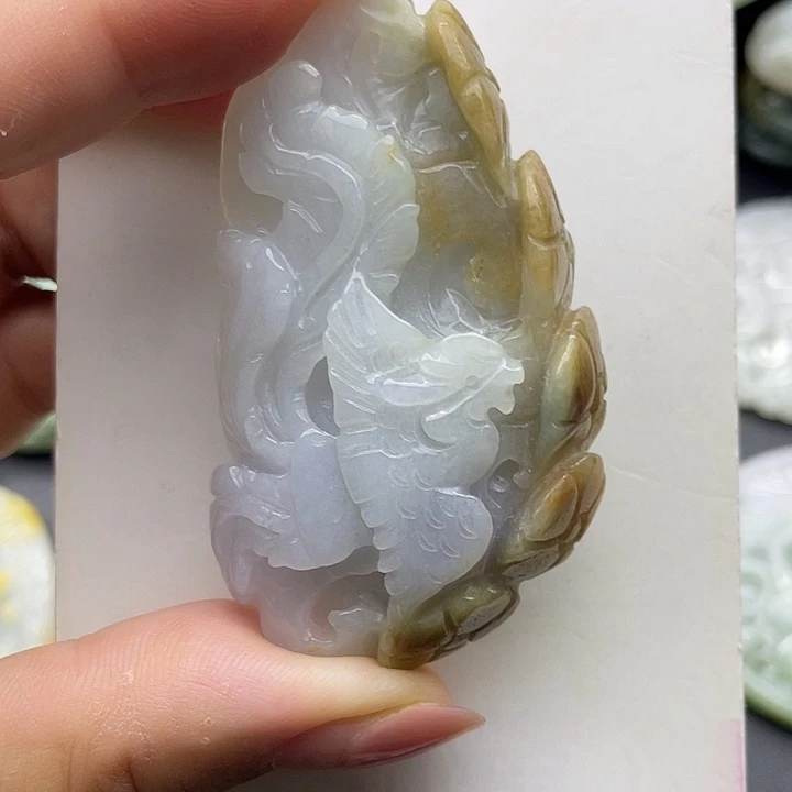 翡翠未镶嵌颈饰天然翡翠