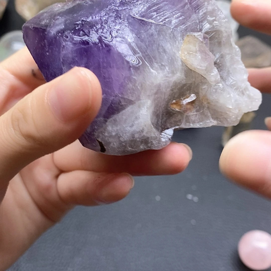 未镶嵌项圈水晶水晶石50