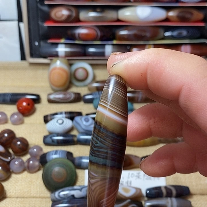 玛瑙/玉髓合金颈饰