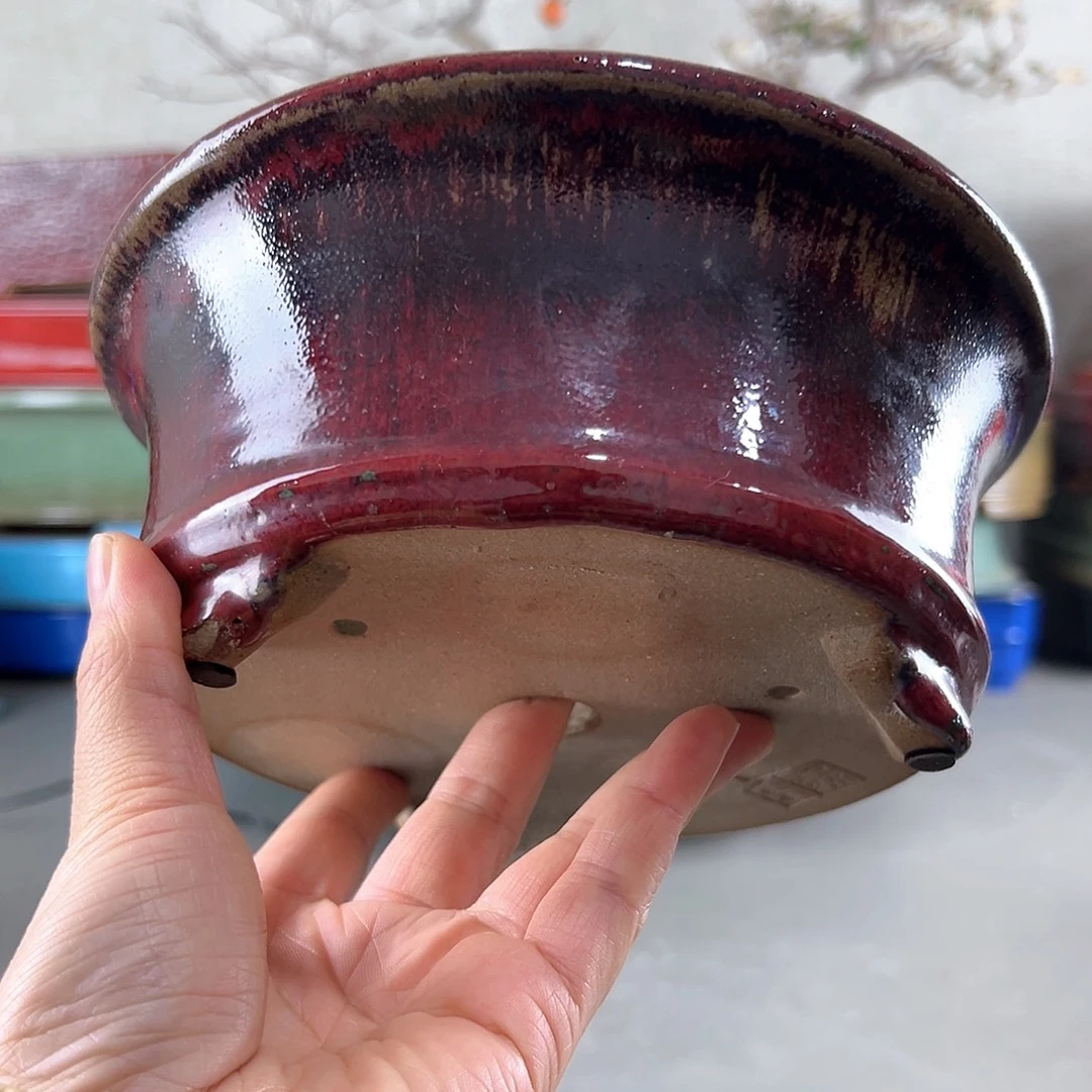 紫砂盆子一只19*8.5