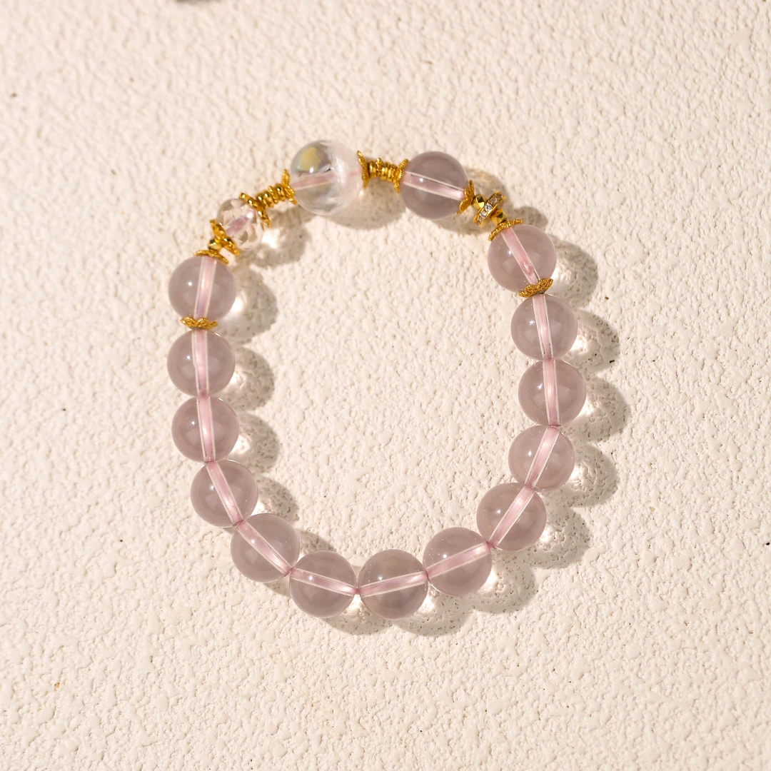 【主角】马粉晶水晶手串（天然珠宝多样性发其一）