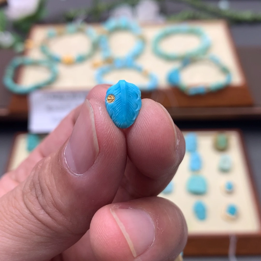 绿松石14未镶嵌糖**爱配饰