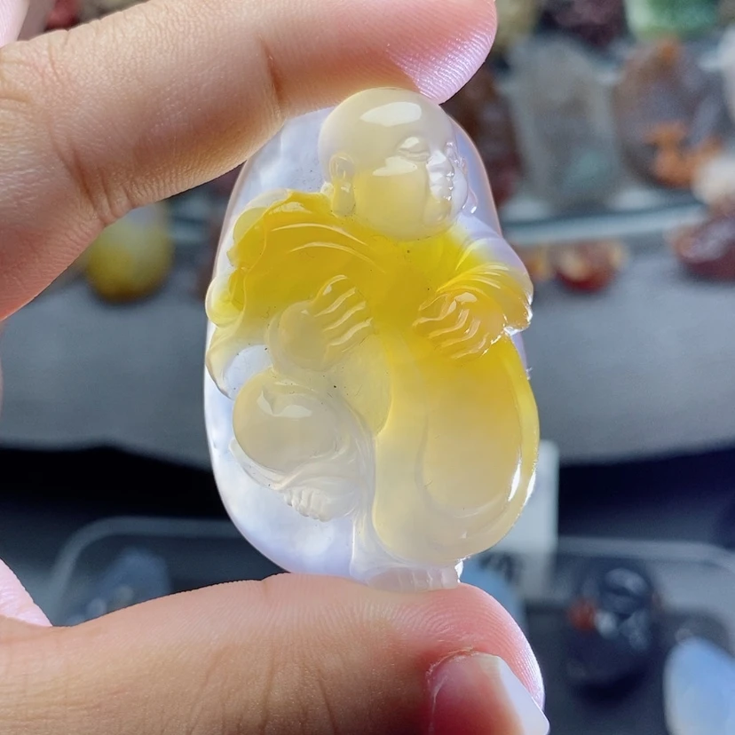 【闪购商品】未镶嵌吊坠定制玛瑙