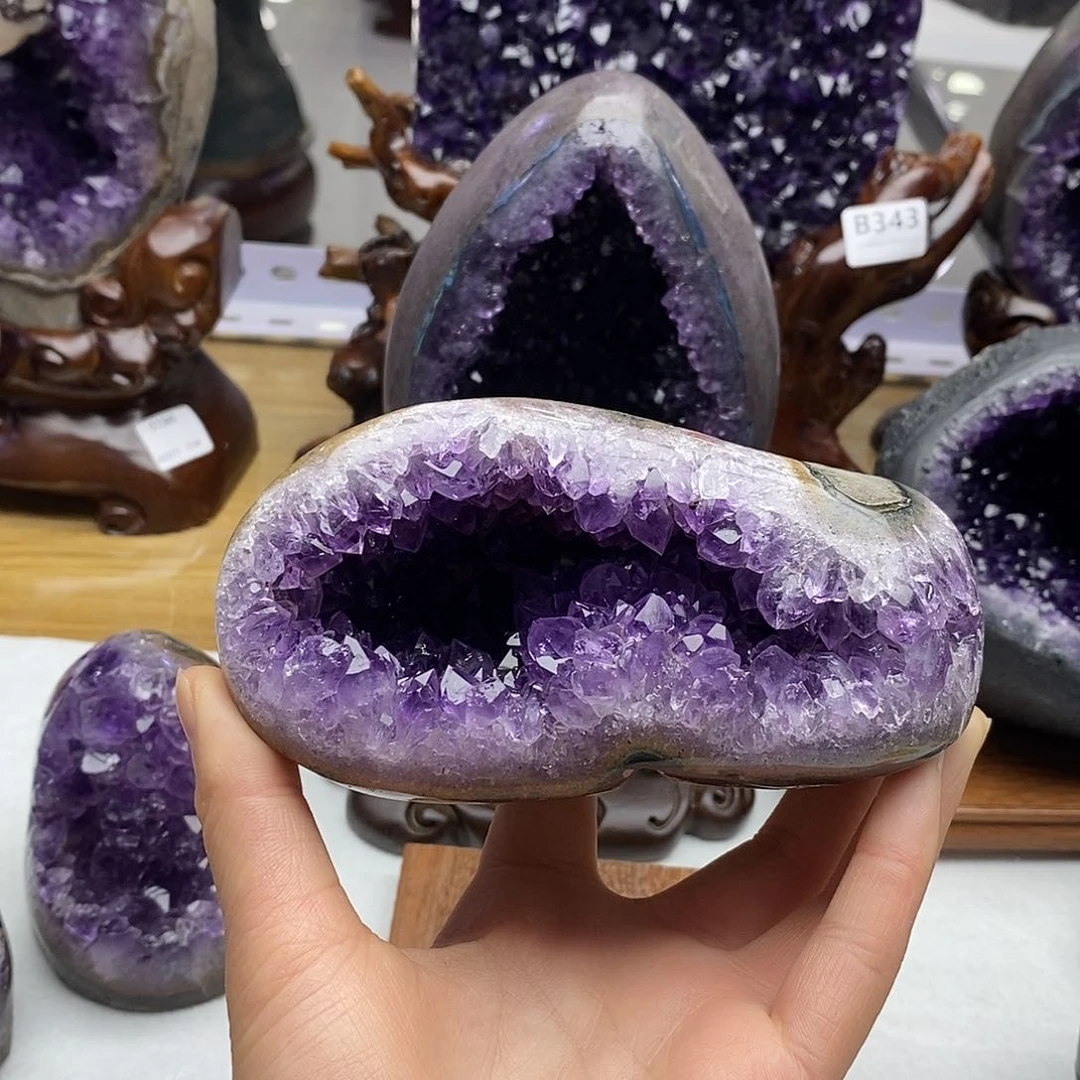 未镶嵌紫晶大型摆件（非配饰）