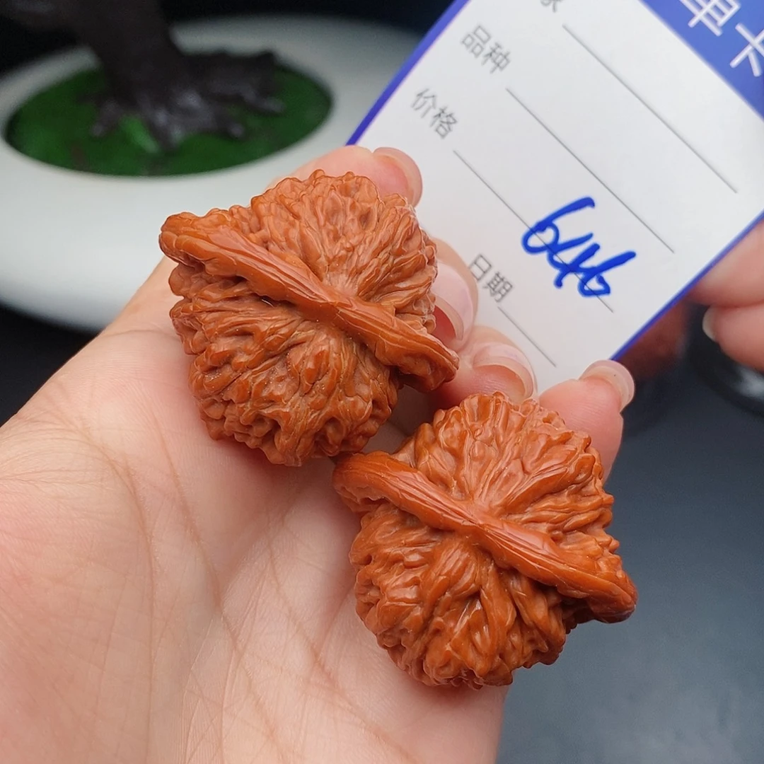 把件文玩核桃39四座楼646