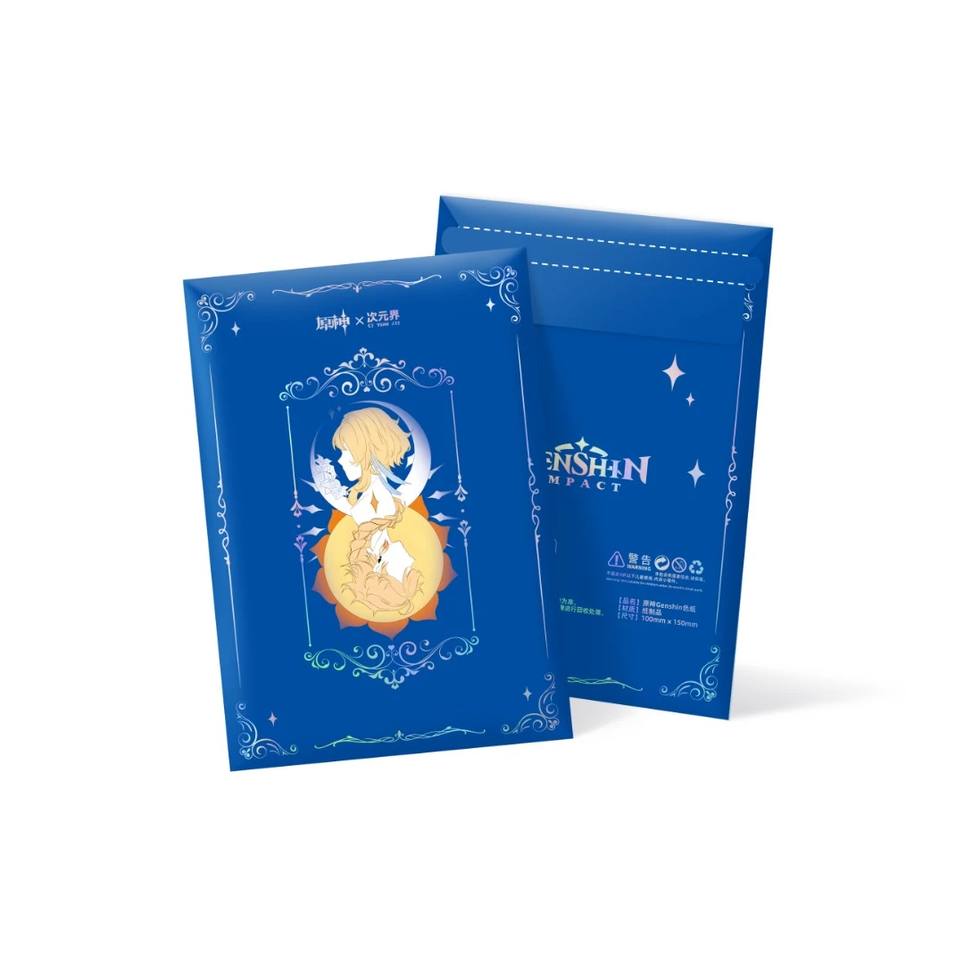 【神明团子】次元界原神色纸第四弹 国卡二创