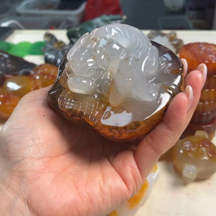 未镶嵌吊坠(不含链)玛瑙/玉髓