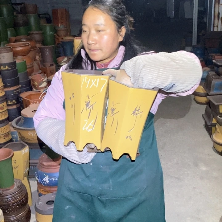 紫砂花盆紫砂花盆盆栽花卉种植